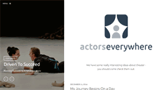 Desktop Screenshot of actorseverywhere.com